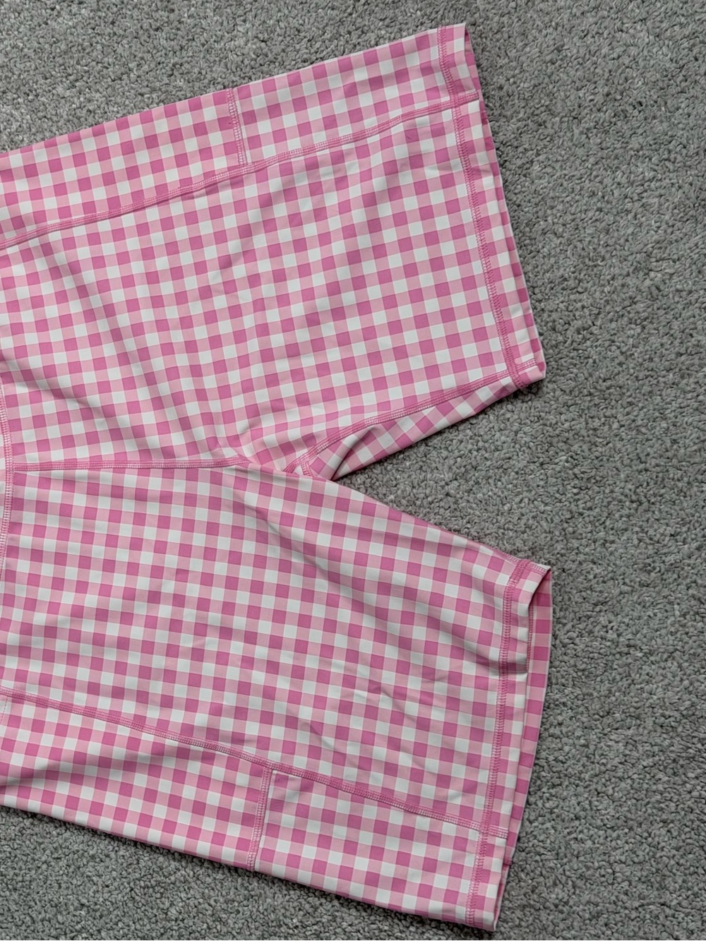 Draper James Pink Gingham Women's Shorts | 1X - Picture 6 of 6